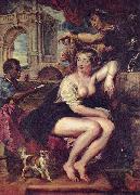 Peter Paul Rubens Bathseba am Brunnen oil painting on canvas